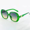 Retro Oval Sunglasses For Women Men Luxury Fashion Brand Female Sun Glasses Punk Unisex Stylish Shades Uv400 Colored Glasses