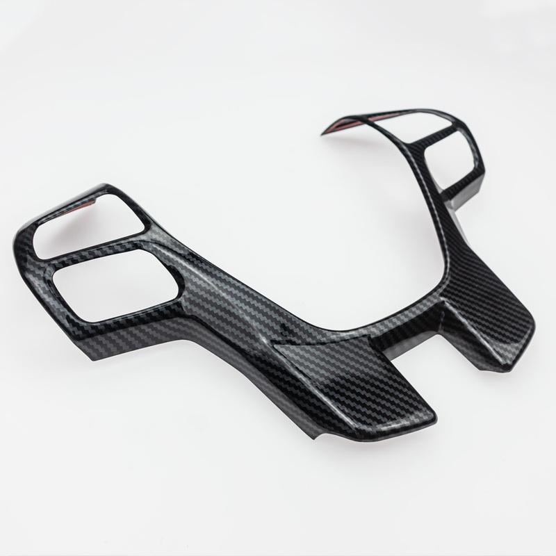 Steering Wheel Frame Cover Kit for Ford Ranger Everest Endeavour 2015- ABS Carbon Fiber Color Decorator