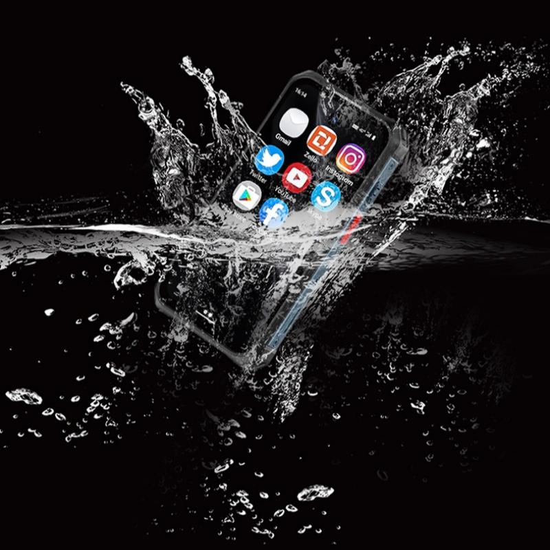 Soyes MAXo Radyasyona Dayanıklı Mini Akıllı Telefon 3.88 inç TFT 6GB RAM 128GB ROM MT6762 Sekiz Çekirdekli 13MP LTE 4G Çift SIM GPRS WIFI Android Cep Telefonu