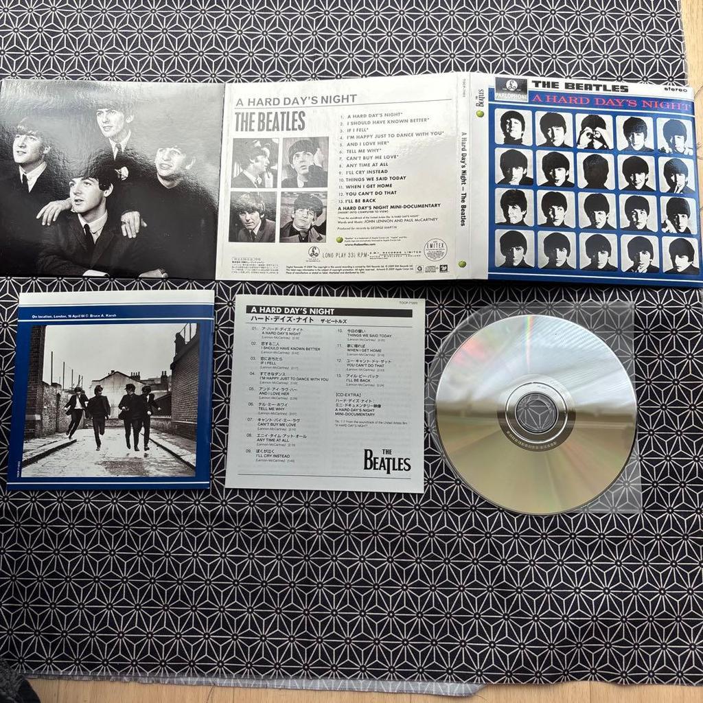 Used The Beatles A Day's Night (Paper Sleeve)