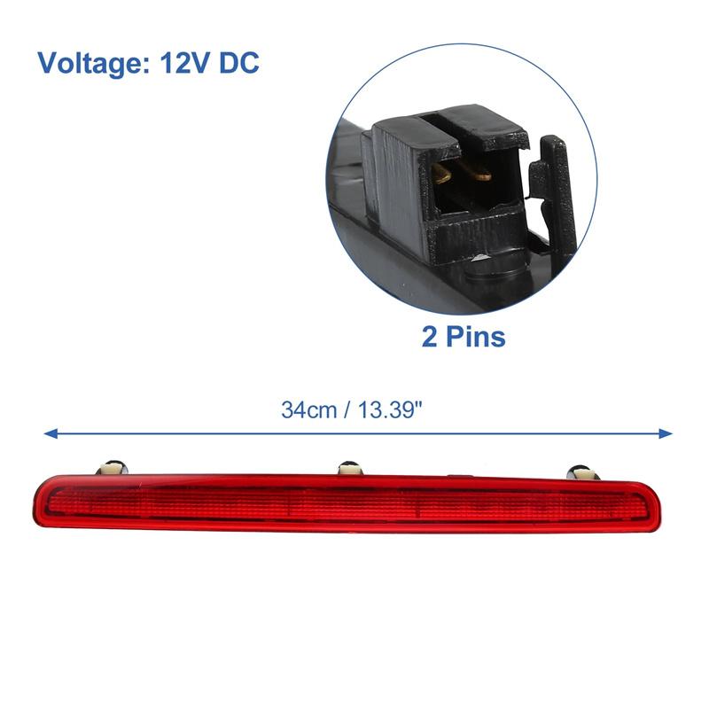 Third Brake Light For Vw Transporter T5 2003-2015 7E0945097A Led High Level Mount Additional Rear Tail Stop Signal Warning Lamp