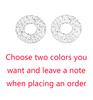 2PCS  Korean Velvet Diam12CM Scrunchies Paisley Hair Scrunchy Hair Ties Accessories Elastic Hair Bands