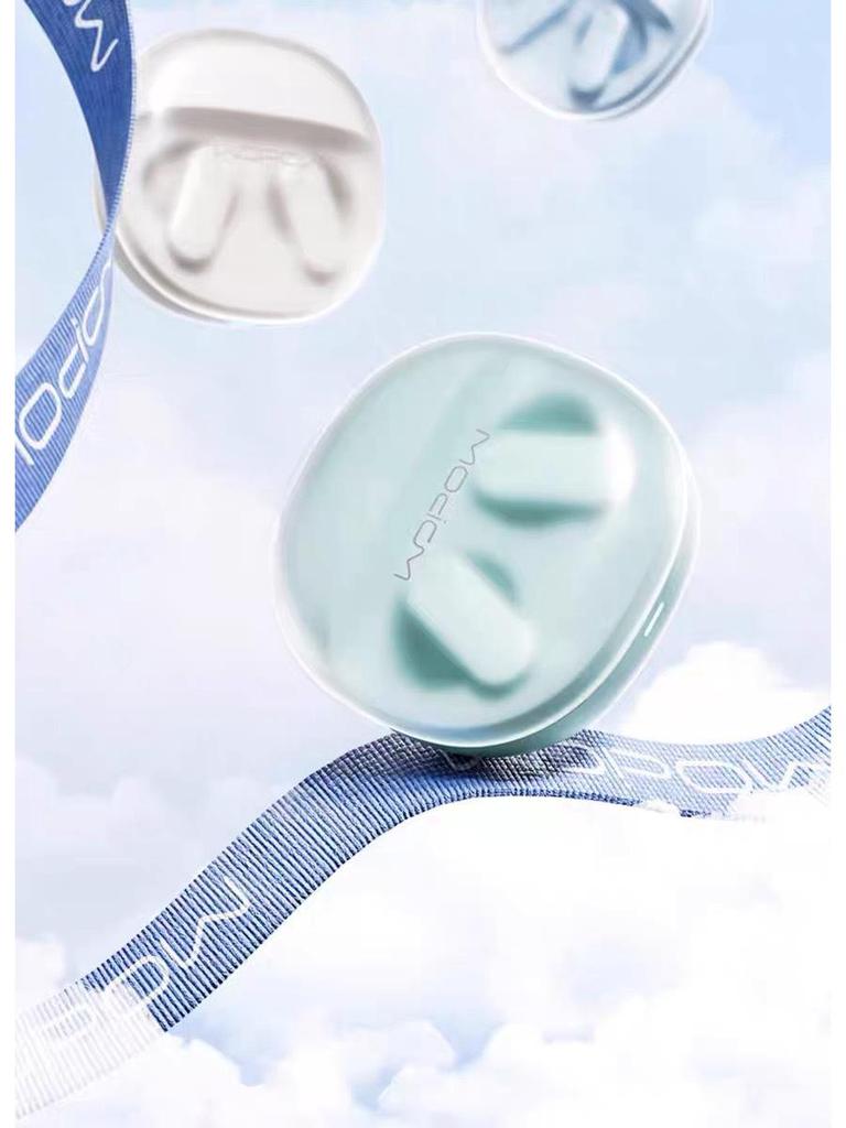 WOPOW 5.4 Bluetooth Wireless Semi-In-Ear Earphones, 2025 Model for Men and Women