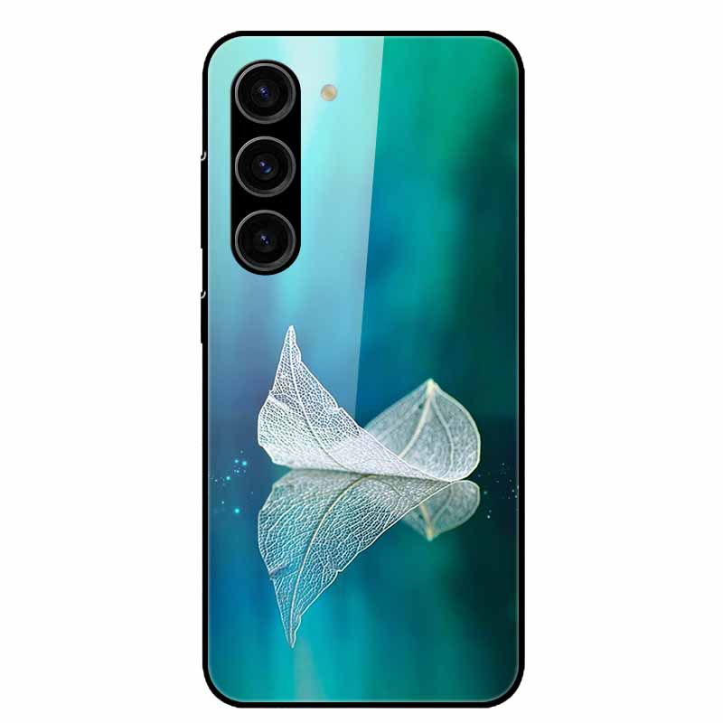 For Samsung Galaxy S25 Plus Case Tempered Glass Hard Phone Cover for Samsung S25 Ultra 5G Back Cases for GalaxyS25 S 25 S25Plus