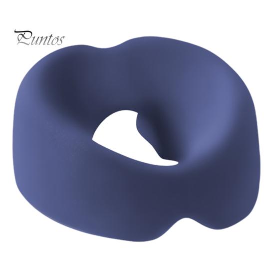 

Подушка с эффектом памяти для салона красоты, противоскользящая подушка для косметических процедур, толстая подушка для лежания лицом вниз, домашний массажный подголовник темно-синий