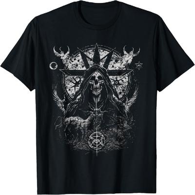 Gothic Aesthetic Occult Unholy Grunge Emo Punk Satanic T-Shirt