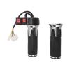 Outdoor Mini Strong Light Flashlight Portable Rechargeable Keychain Flashlight with Magnetic Bottom