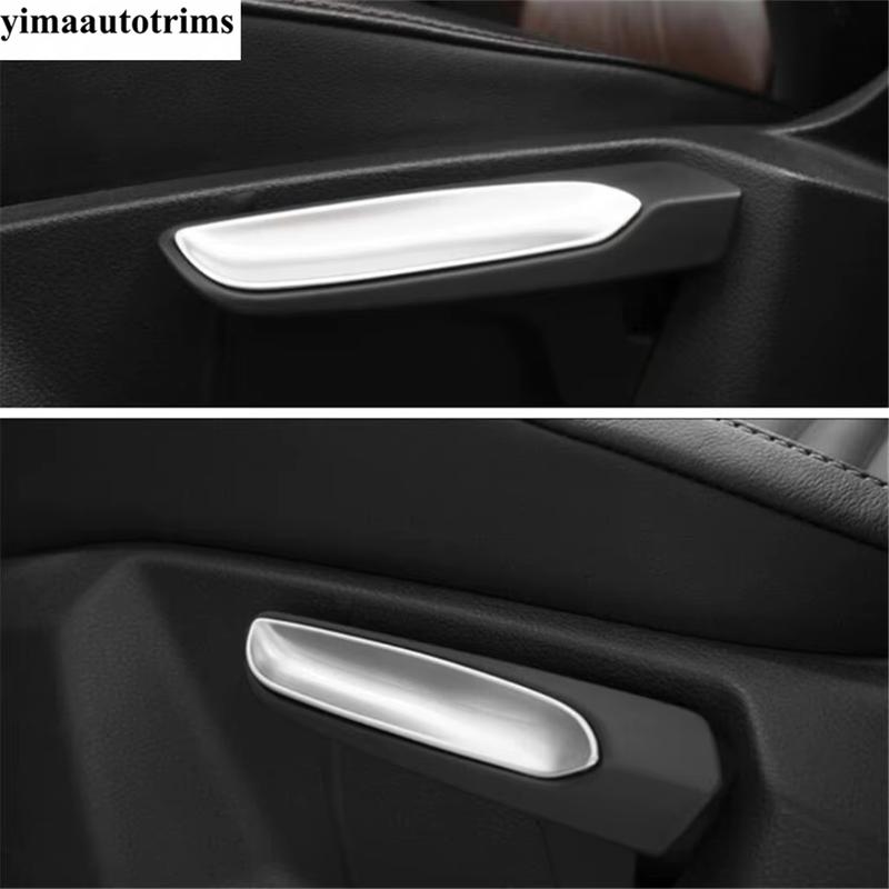 For Volkswagen VW Tiguan MK2 Touran Golf MK7 T-ROC T ROC Car Styling Seat Adjustment Knob Button Switch Cover Trim Accessories