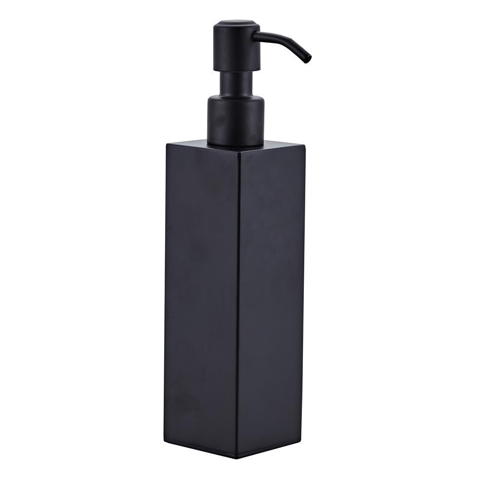 304 Stainless Steel Gold Brushed Square Hand Soap Dispenser Portable Lotion Bottle Shampoo Press Bottle Bathroom Accessories