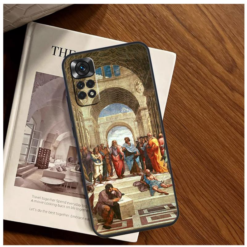 Renaissance Art Aesthetic Case For Xiaomi Redmi Note 14 13 9 10 11 12 15 Pro Plus Cover For Redmi 15 C 13C 12C 10C 14C