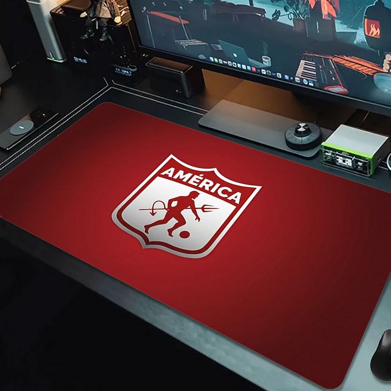 Arsenal F Großes Mauspad Große Gaming-Tischunterlage Rutschfest für Laptop Tablet Großes Mauspad XXL Matte Mini-PC-Spielmatte Mit verriegeltem Rand