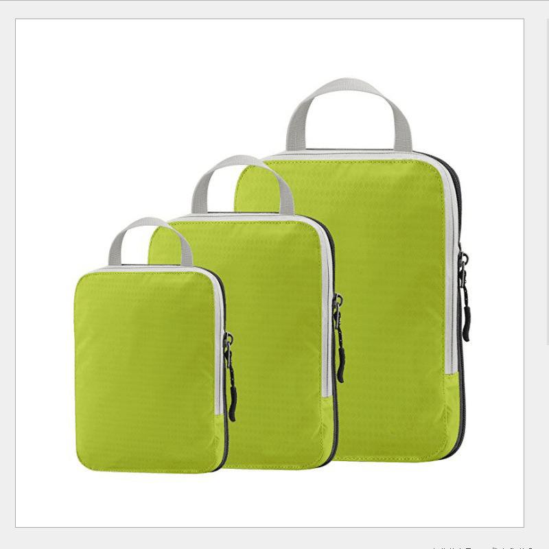 Reise Kompressionsgepäck Organizer Set: 3-teiliges wasserdichtes tragbares Taschenset