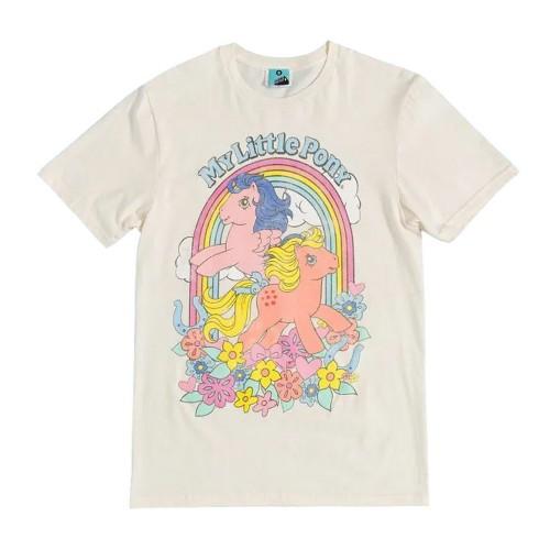 My Little Pony Unisex Adult Bright Rainbow T-Shirt