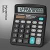 Calculator Desktop Calculator Standard Function with 12-Digit Large LCD Display Solar & Battery Dual Power for Home Basic