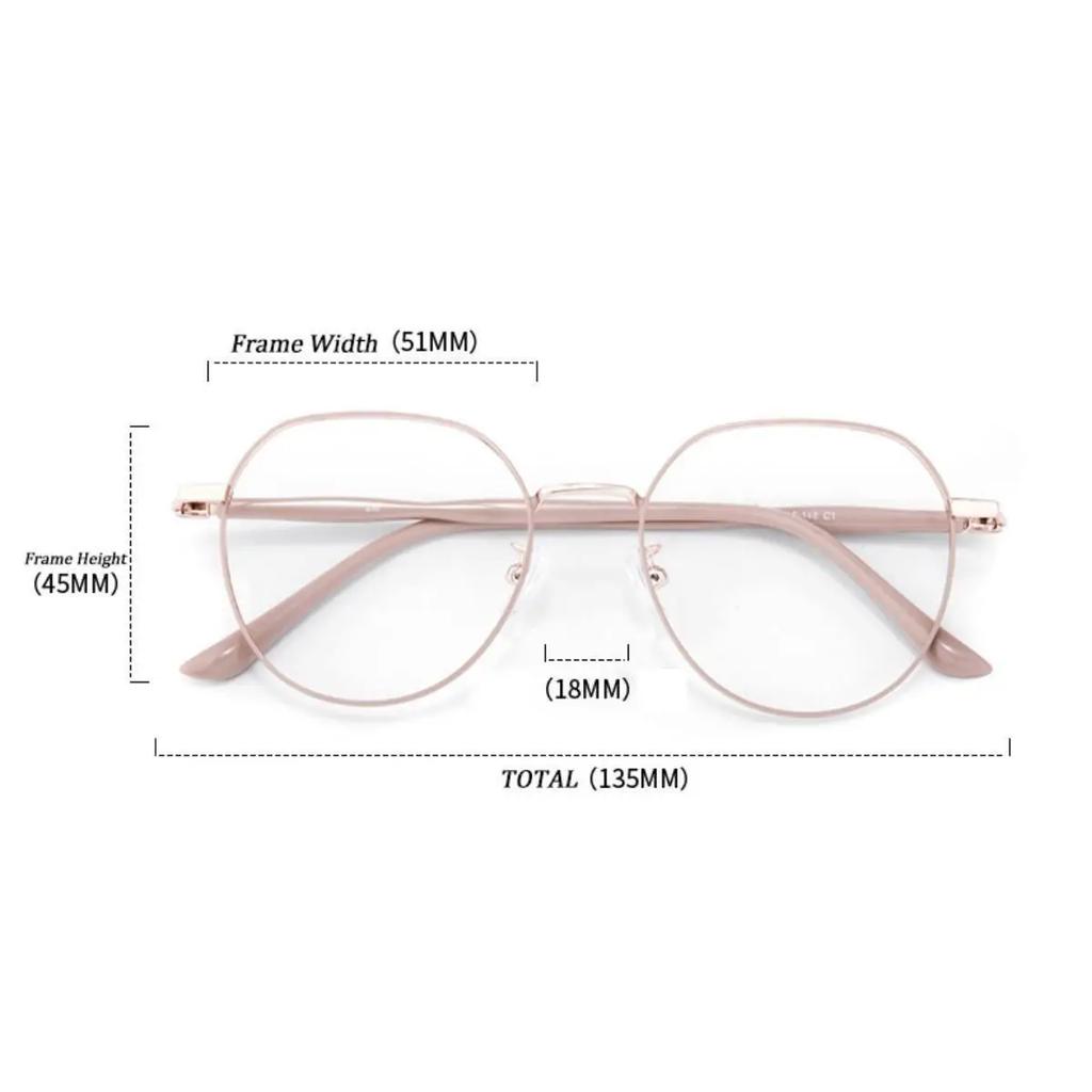 Trendy Fashion Big Frame Eyeglasses Lightweight High Quality Anti Blue Light Glasses Fashion Comfortable Unisex Eyewear