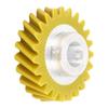 W10112253 Pieza de Repuesto Amarilla para Mezcladora Engranaje Helicoidal para 4162897 5K45SS 5K5SS 5KPM5 Mezcladoras