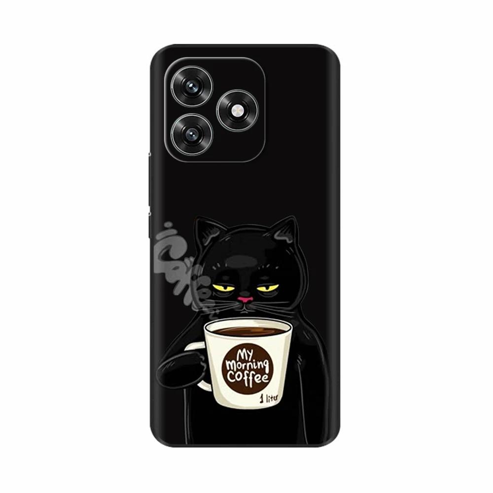 For Honor X5c Plus Case Luxury Painted Back Cover Soft Silicone Case For Honor X5c Plus X5 C Plus Proective Phone Cases Fundas