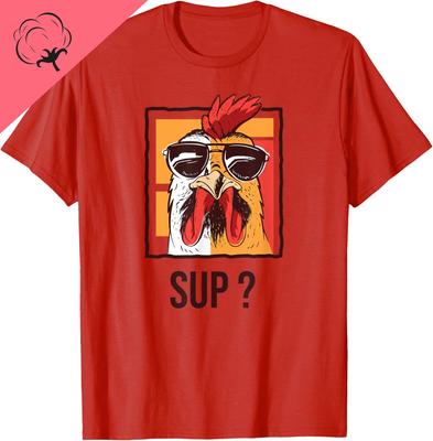 Cute Chicken Lover Gardening Farmer Henhouse Coop Chicken TShirt Couple Cotton Printed Graphic Tee Funny Shirt