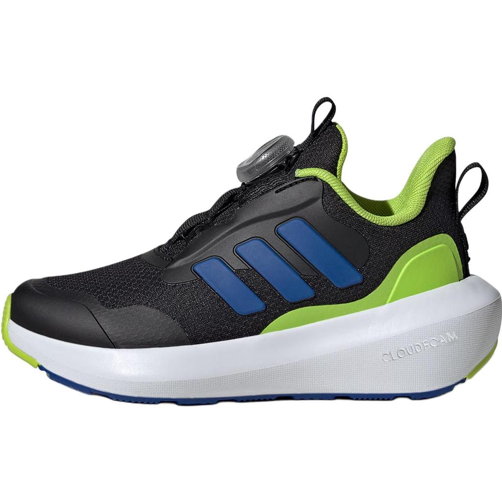 Adidas Fortarun 3.0 Fashion Versatile Durable Rebound Low-Top Casual Shoes Kids Sneakers Black Blue Green IF4129
