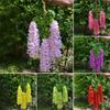 Artificial Wisteria Vine Indoor Outdoor Wall Hanging Fake Silk Flower Garland Home Wedding Party