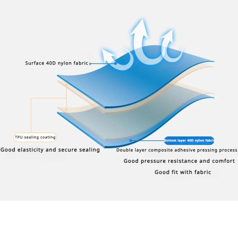 New single foot inflatable mat outdoor tent sleeping mat camping super lightweight portable sleeping mat moisture-proof