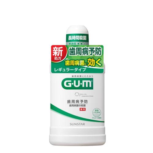 

Sunstar GUM Dental Rinse 500ml Regular