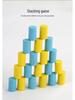 3D Kindergarten Hedgehog Blocks: Montessori Decimal System Wooden Math Toys