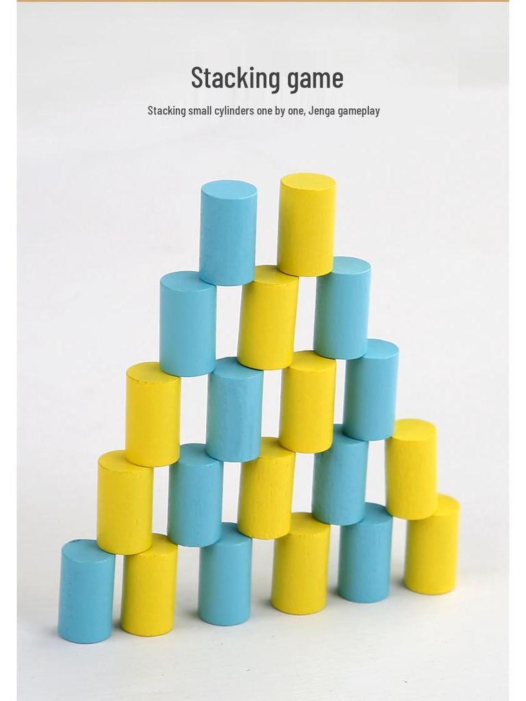 3D Kindergarten Hedgehog Blocks: Montessori Decimal System Wooden Math Toys