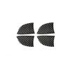 4x Carbon Fiber Car Door Handle Bowl Trim Cover For LEXUS NX200T NX300h 2015-18