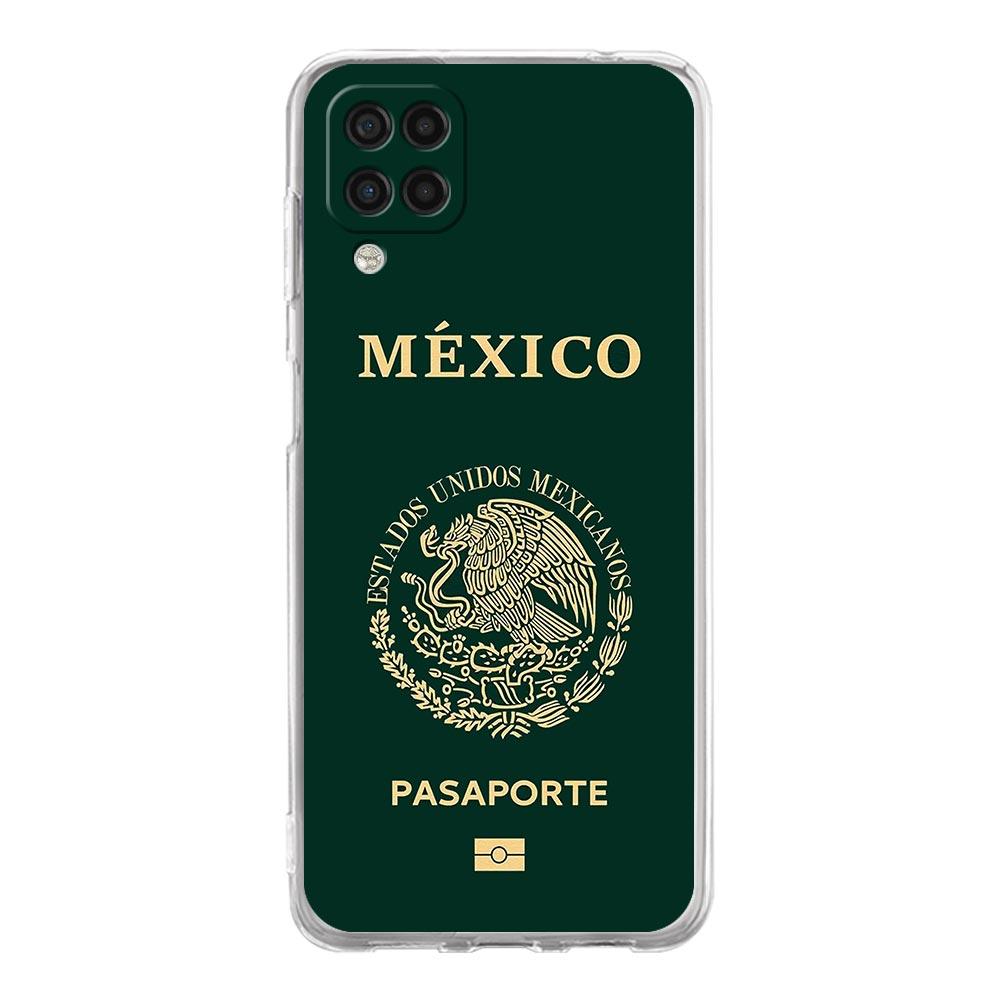 

Mexico Passport Phone Case For Samsung Galaxy A13 A33 A35 A55 A73 A53 A23 A51 A71 A21S A12 A31 A41 A05s A03S A15 A25 5G Cover Samsung A52 5G