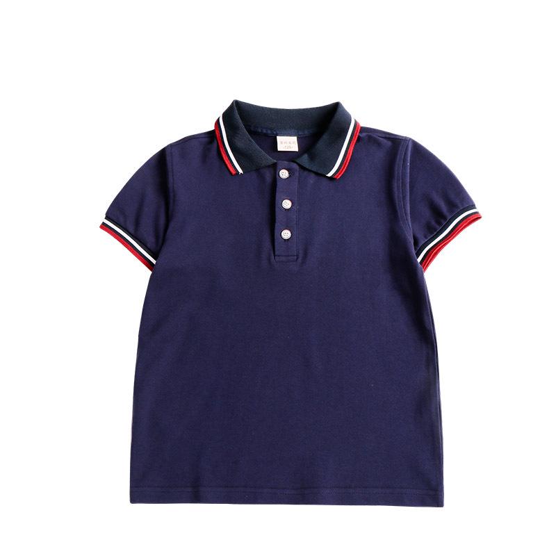 British Style Summer Kids' School Uniform Set - Boys & Girls Two-Piece Performance Wear