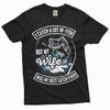 Men's Funny Fishing Tee My Wife by Best Catch Fisherman Funny Anniversary Gifts