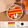 Zodiac Bamboo Weaving DIY Magnet Base Kit: Wooden Frame & Cultural Craft Gift