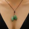 Elegant European-Style Geometric Pearl Pendant Necklace for Women