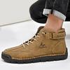 Leather Shoes Casual Sneakers Men Shoes Driving Comfortable Split Leather Shoes Men Loafers Moccasins Tooling Shoes