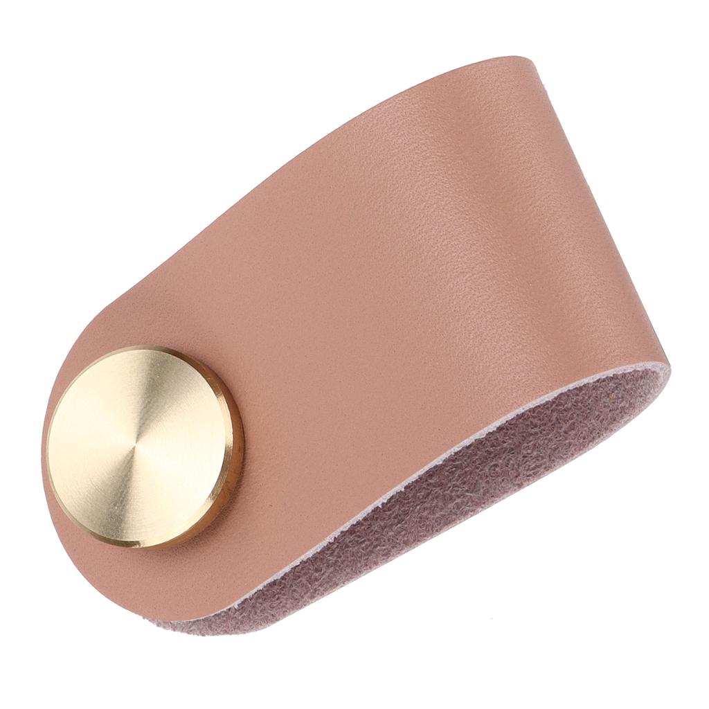 Schrankgriff Nordischer Luxus Narbenleder Messing Schublade Schrank Kleiderschranktür Dekor