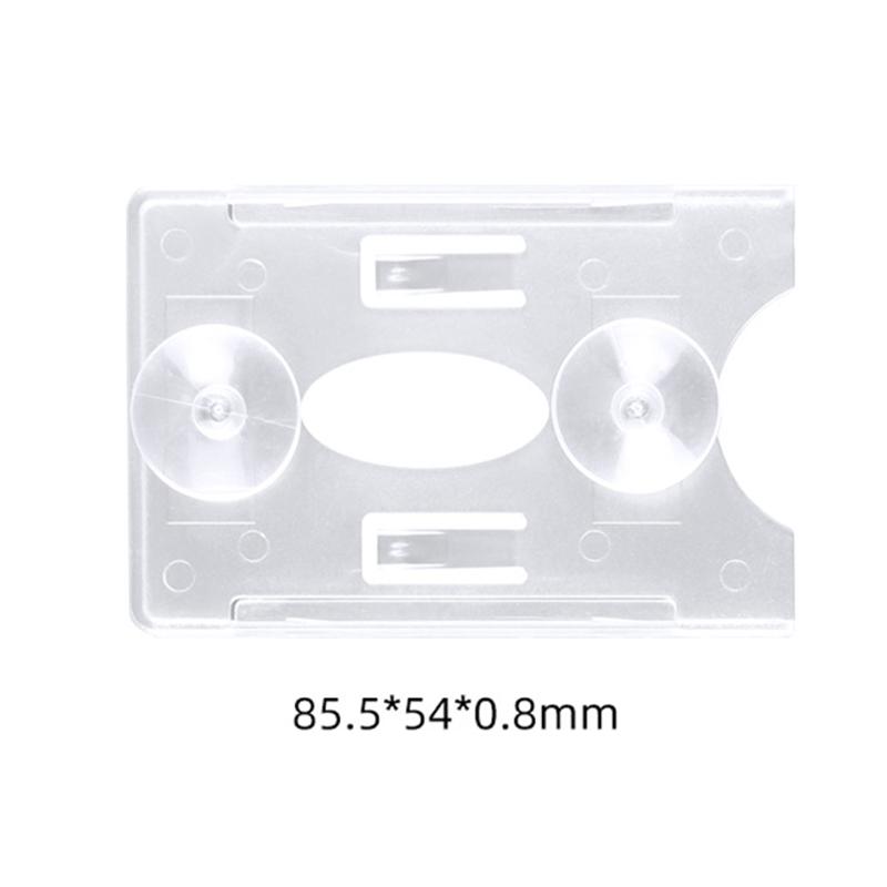 Car Card Sleeve Parking Ticket Clip Holder Fastener Windscreen Park Card Organizer Stickers ID IC Clip Covers Auto Accessories