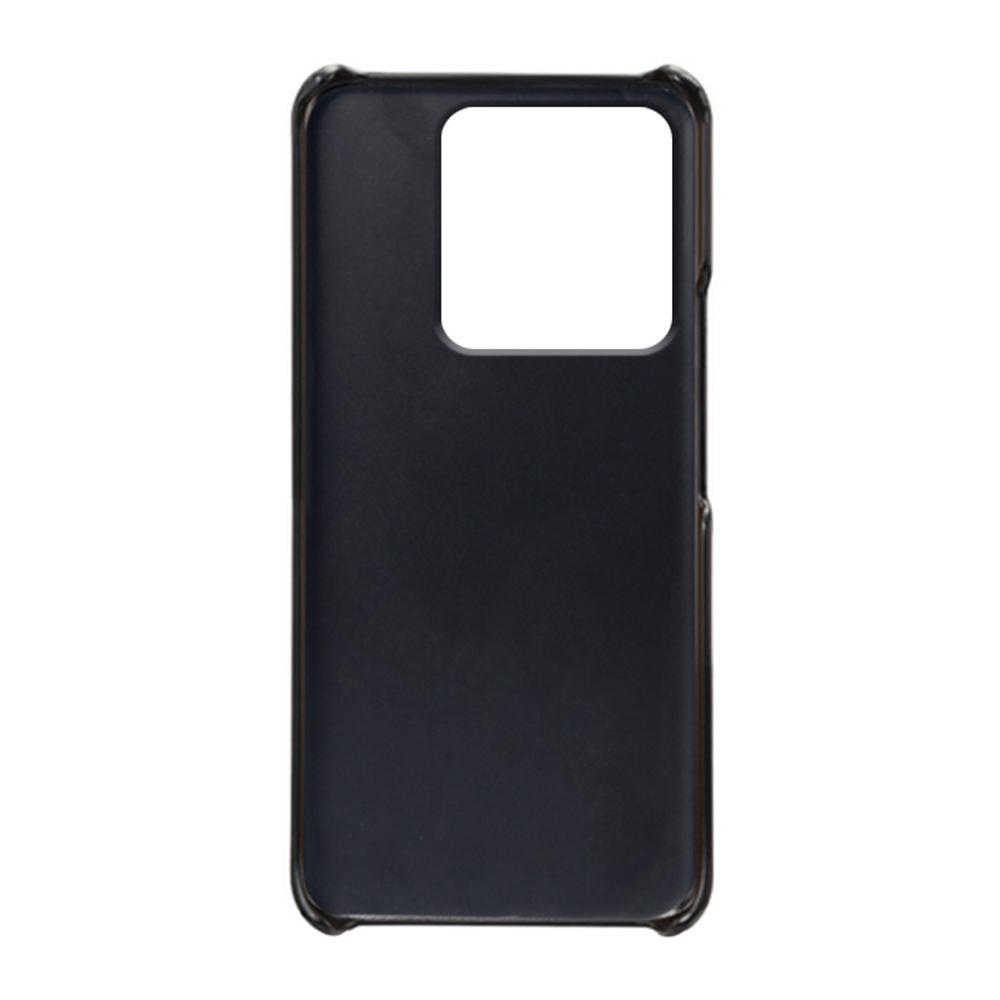 For Xiaomi Redmi Note 13 Pro 5G/Poco X6 5G Slim Case Shockproof PU+PC Phone Cover with Dual Card Slots