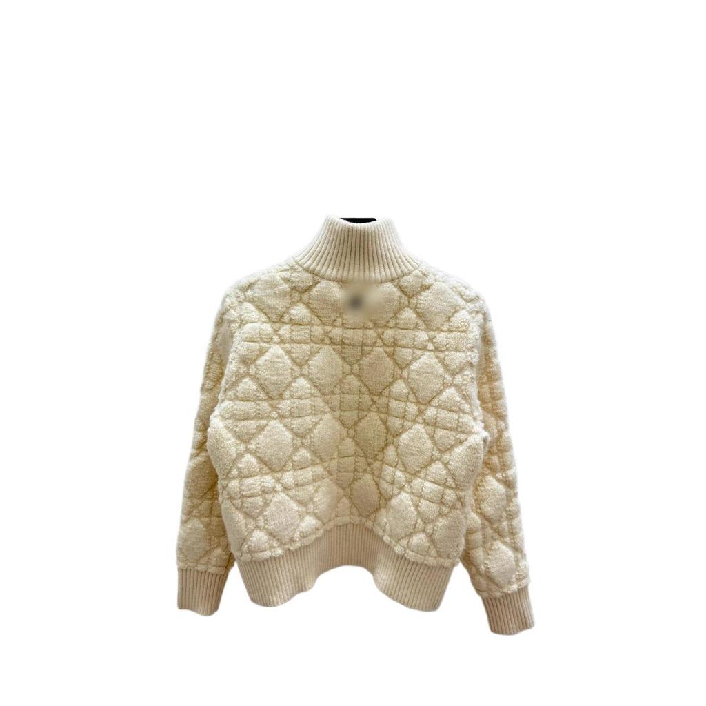 High Neck Solid Color Knitted Cardigan - Early Autumn Edition