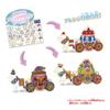 Aquabeads Set Königliche Kutsche ST Mark Zertifizierung Ab 6 Jahren Spielzeug Wasserkleben Bastelspielzeug Aquabeads EPOCH EPOCH All-in-One [3D Set] AQ-S76