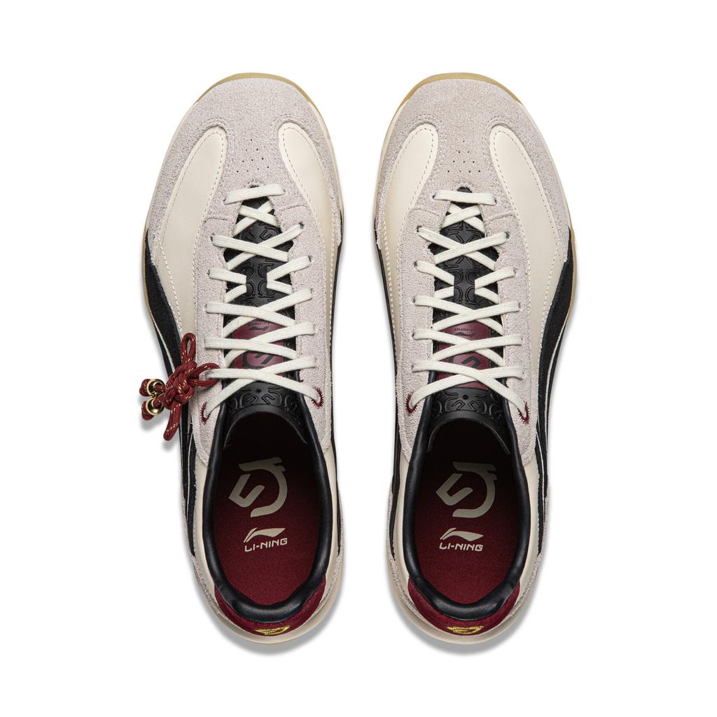 Li-Ning Heart Flow Versatile Simple Durable Lightweight Low-Top Casual Shoes Unisex Casual Shoes Light-Gray AGCW002-1