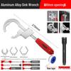 Universal Multifunctional Large-Opening Bathroom Wrench for Drains, Faucets & Sinks
