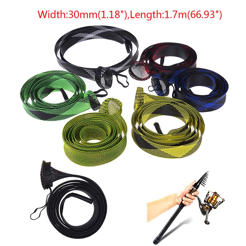 Stick Casting Fishing Rod Cover Pole Protector Braided Rod Sleeve Socks GlovHBLY Stick Casting Fishing Rod Cover Pole Protector Braided Rod Sleeve Socks GlovHBLY