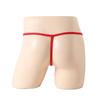 Sissy Lingerie Men'S Floral Lace See Through T-Back Thong Low Waist G-String Cut Out Mini Pouch Panties Crossdressing Underwear