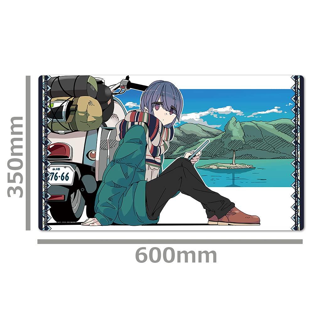 Yurucamp Character Rubber Mat B [Shima Rin]