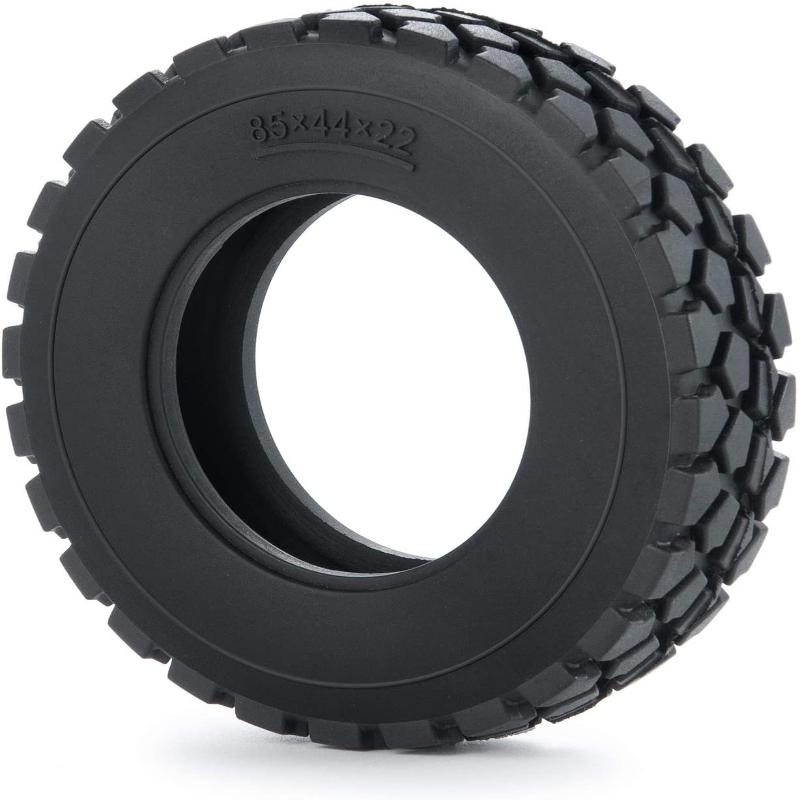 Trailhead Truck Model Tire Accessories High Simulation Mud Gravel Proof Tire Skins for Off-road Dump Truck Upgrade Parts 22MM