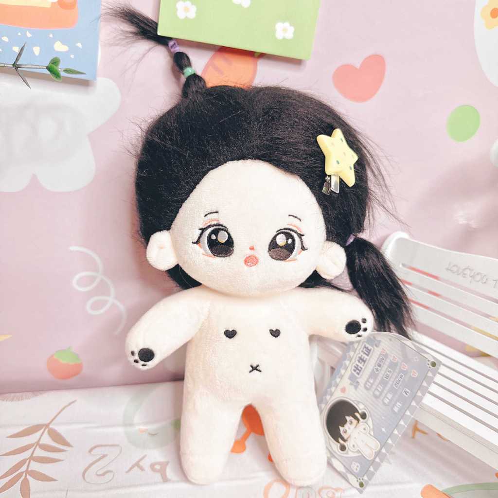 Cotton Stuffed Doll With Removable Clothes For Kids And Adults Collectible Plush Toy Gift