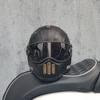 Retro ORZ Helmet, Fiberglass Full Face Helmet, Caf É Racing Driver, Lightweight Shell, Motorcycle Helmet, Retro Leather