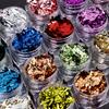 22 Colors Super Thin Shiny Gold  Gold Leaf Flakes Nail Gold Foil Flakes for Nail Art Resin Craft Decoration