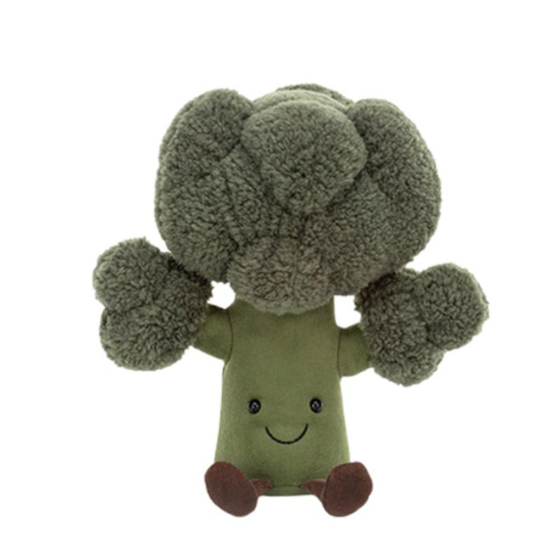 

JELLYCAT Fun Plant Series Vegetable Broccoli Creative Green Doll Plush Doll 23cm Tall
